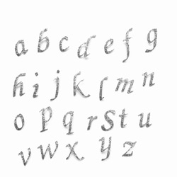 アイロンシール　アルファベット 6枚目の画像
