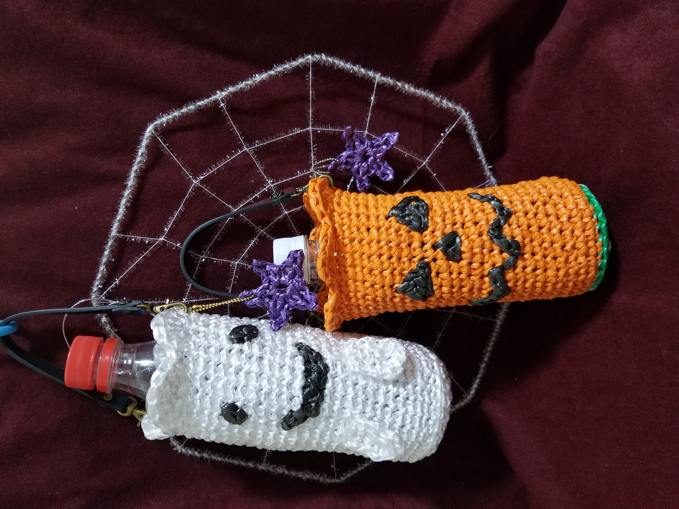 ♡ハロウィンペットボトルカバー♡など　　ハンドメイド　アレキサンダーヘンリー