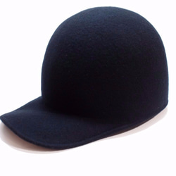 Wool Felt Jockey Cap  ウールフェルトジョッキーキャップアーミーグリーン 6枚目の画像