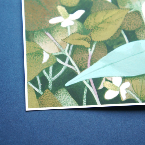 【希少】ドクダミの絵画 花アート 希少】ドクダミの絵画 花アート ドクダミ #どくだみの花 #水墨画