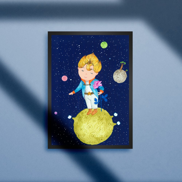 [A4海報]星空王子版畫藝術 第2張的照片