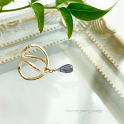 14kgf iolite ear cuff 5枚目の画像