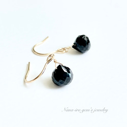 14kgf blackspinel pierce 2枚目の画像