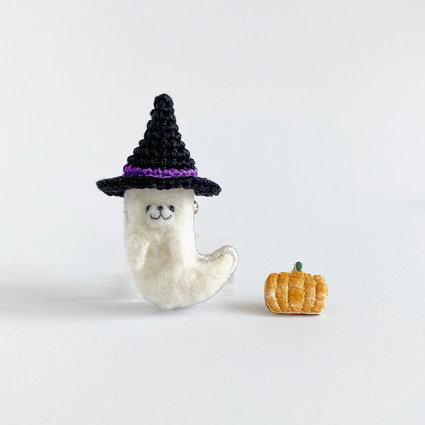 ハロウィンアルパカブローチセット