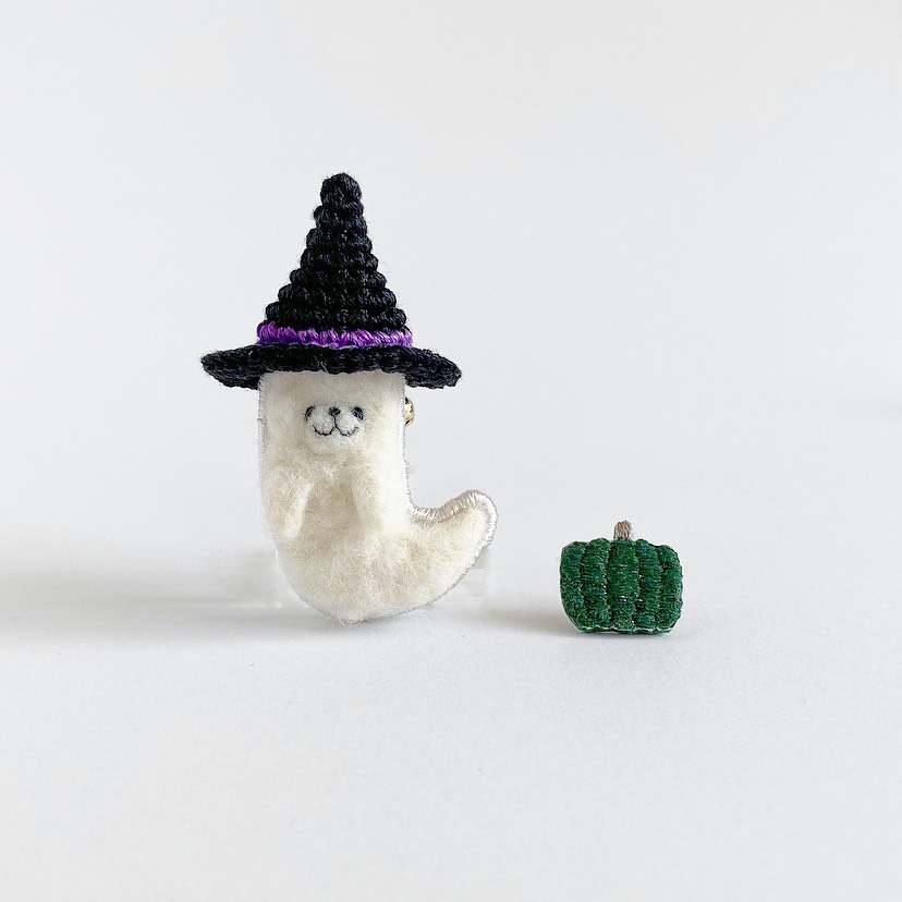 ハロウィンアルパカブローチセット
