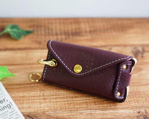 Bellago ワインレッド キーケース 0_94dd4195b6e42c9bdc4d84662a84