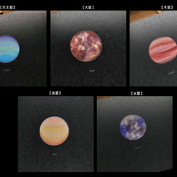 行星系列明信片組 / 套組11張 第8張的照片
