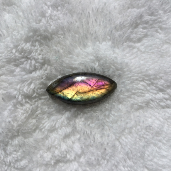 朱雀の瞳 パープル ラブラドライト ルース 4枚目の画像