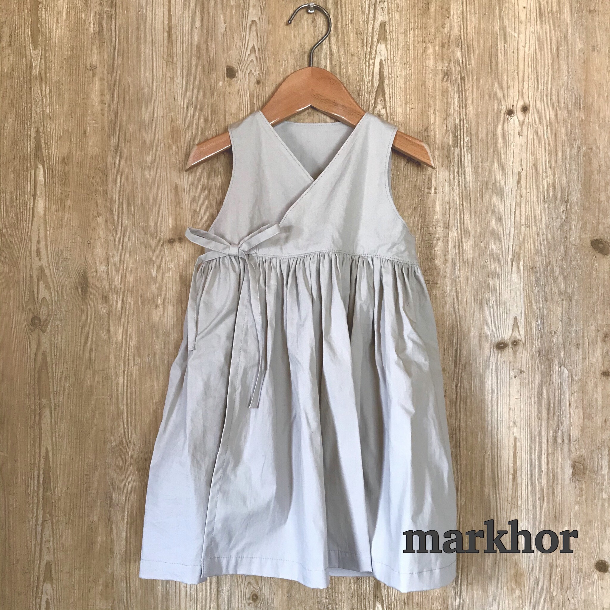 小さな子のカシュクールワンピース