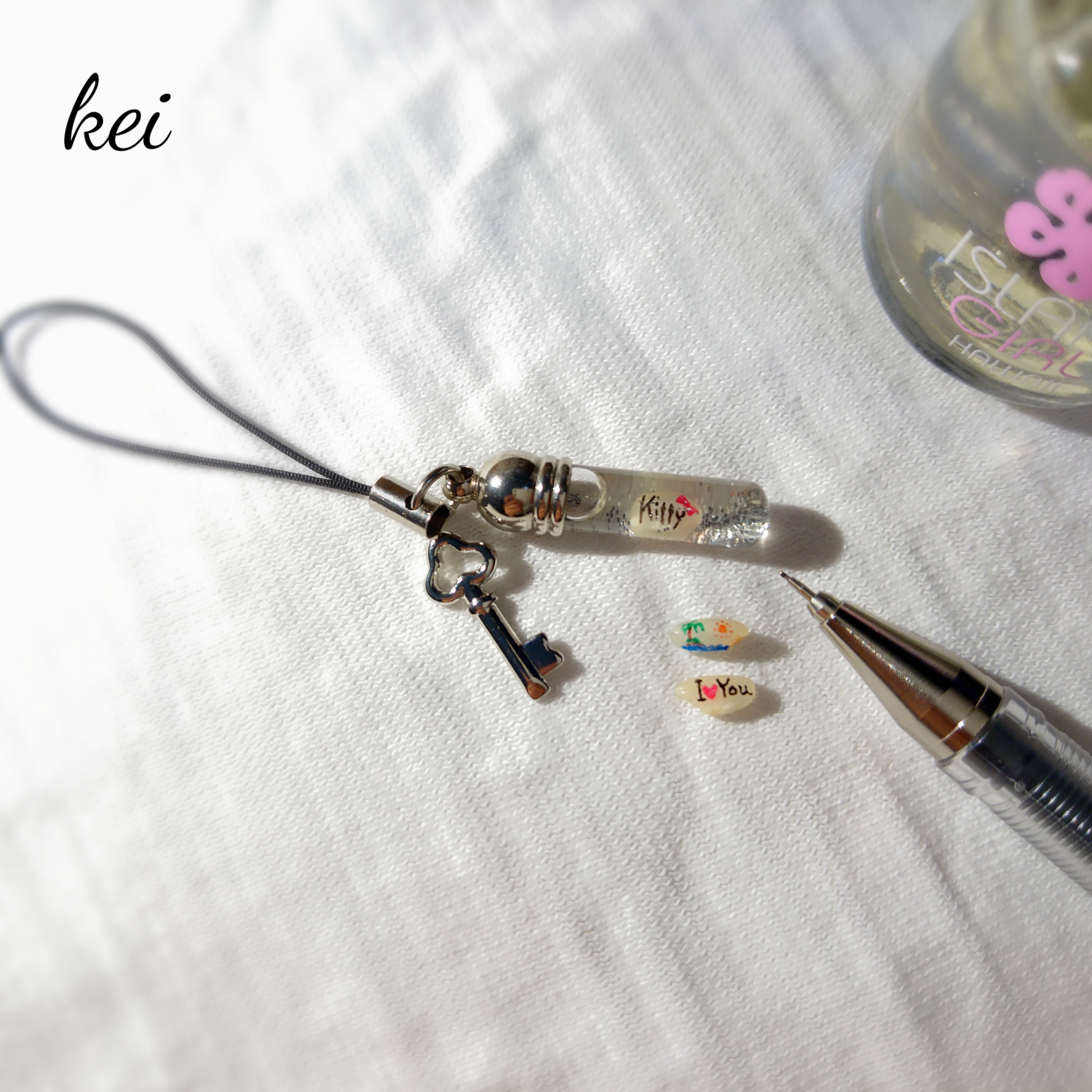 お米のストラップ/ オーダーメイド/ ストラップ/ お米/ チャーム