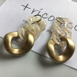 ＊チェーン pierce・earring＊no.52 2枚目の画像