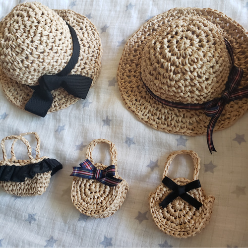 ソランちゃん 麦わら帽子とかごバッグのセット その他人形 humming