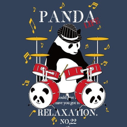 PANDA LIFE Drummer 【パンダライフ ドラマー 】カラー：ストーンウォッシュブルー Sサイズ 3枚目の画像