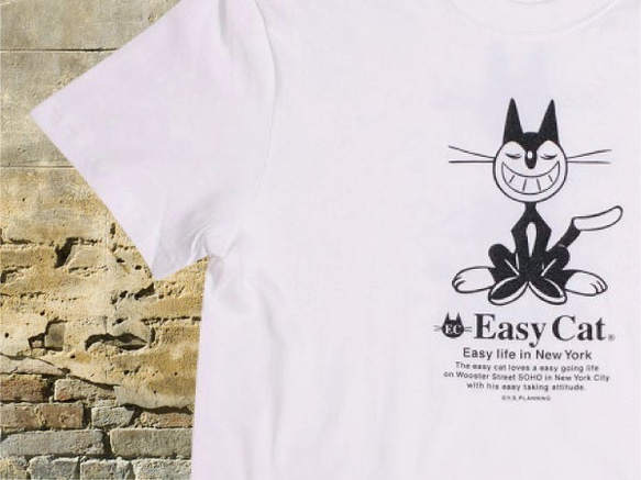 60%OFF （定価：3,500円） Easy Cat 【イージーキャット】カラー：ホワイト XSサイズ 1枚目の画像