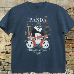 PANDA LIFE Drummer 【パンダライフ ドラマー 】カラー：ストーンウォッシュブルー Mサイズ 2枚目の画像