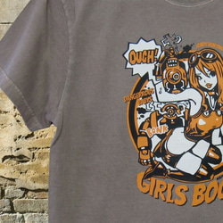 GIRLS BOOTY ROBOT 【ガールズ ブーティー ロボット】  ストーンウォッシュブラウン 1枚目の画像