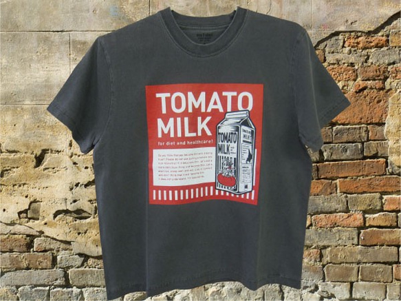 TOMATO MILK 【トマトミルク 】カラー：ストーンウォッシュグレー 2枚目の画像