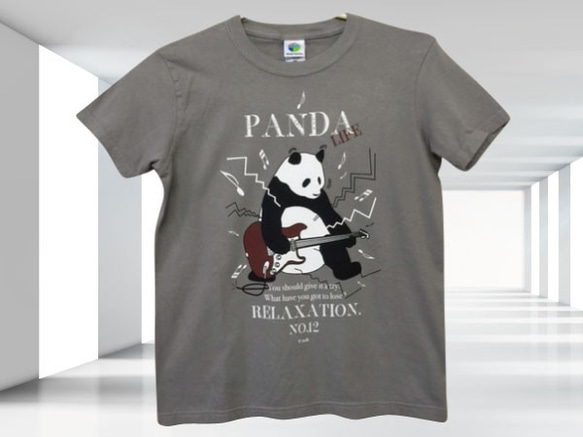 最終セール品 【PANDA LIFE Guitar 】カラー：オリーブブラウン　Mサイズ 2枚目の画像