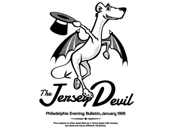 試作品特価 ： The Jersey Devil 【ジャージー デビル】カラー：ストーンウォッシュブラウン  XLサイズ 3枚目の画像