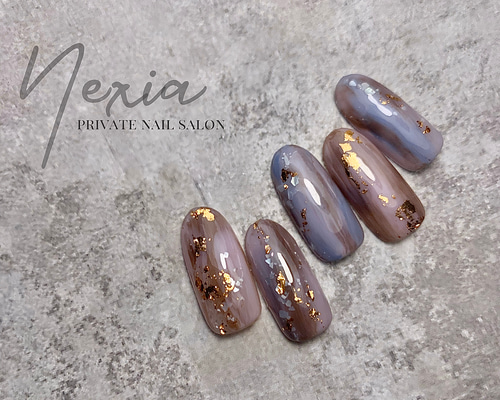 ネイルチップデザイン チェーンクロスブラックミラースクエアネイルチップ ／ chain cross