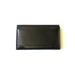 Card Case BLACK / 牛革カードケース / 名刺入れ 1枚目の画像