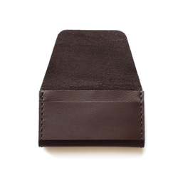 Card Case DARK-BROWN / 牛革カードケース / 名刺入れ 3枚目の画像