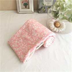 ふんわりあったかワッフルボアブランケット*北欧*キツネ*マスタード