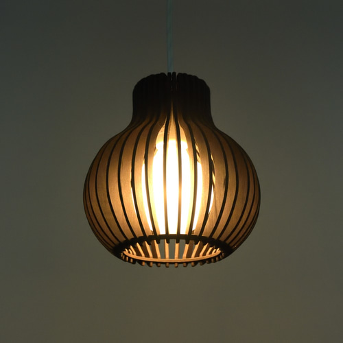 カラーオーダーの木製照明 ペンダントライト NCN ｜ナカオランプ