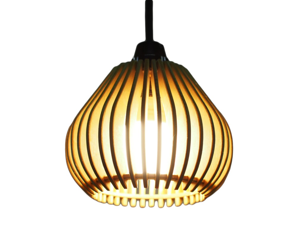 カラーオーダーの木製照明　ペンダントライト　NTG　｜ナカオランプ｜