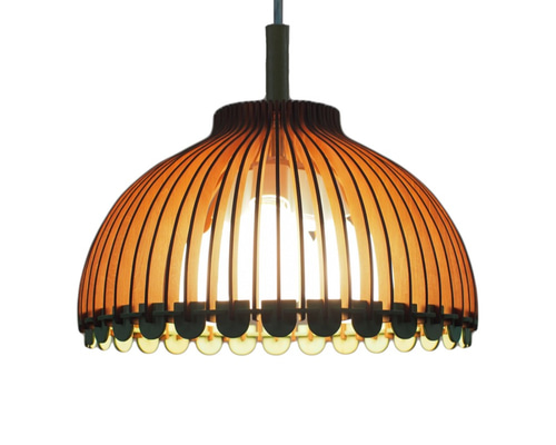 カラーオーダーの木製照明 ペンダントライト NGT (3灯ソケット