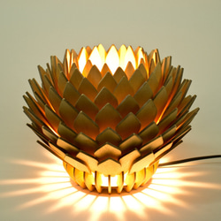 カラーオーダーの木製照明　テーブルスタンドライト　NTL　｜ナカオランプ｜ 4枚目の画像
