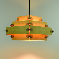 カラーオーダーの木製照明　ペンダントライト　NPL　｜ナカオランプ｜ 2枚目の画像