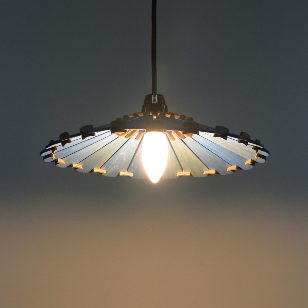 カラーオーダーの木製照明　ペンダントライト　NOCK　｜ナカオランプ｜