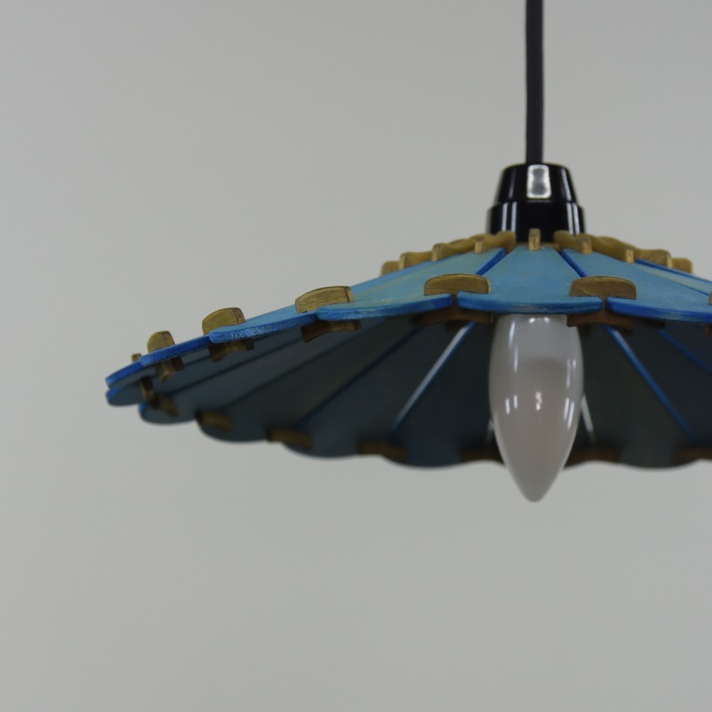 カラーオーダーの木製照明　ペンダントライト　NOCK　｜ナカオランプ｜