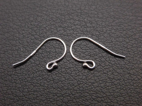 【特價】Silver925 Pierce hook 約 16-18mm 帶球 F8 ¥350 → ¥300 第1張的照片