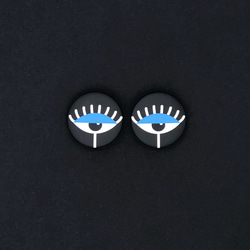 眼睛胸章3入 | Eyes Pins Set of 3 | pulps of wood 第3張的照片