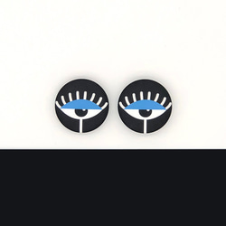 眼睛胸章3入 | Eyes Pins Set of 3 | pulps of wood 第5張的照片