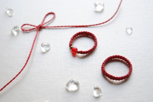 運命の赤い糸*ピンキーリング 指輪・リング うさぎ 通販 8545022