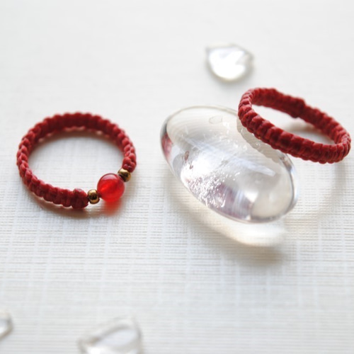 運命の赤い糸*ピンキーリング 指輪・リング うさぎ 通販 8545022