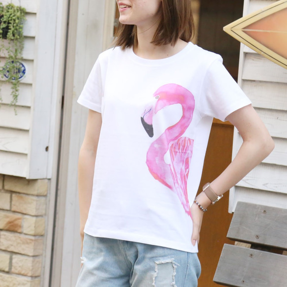 Fff 様◎vintage フラメンコダンサー 男女ビーズ刺繍Tシャツ白半袖希少 Fff 様◎vintage フラメンコダンサー 男女ビーズ刺繍Tシャツ白