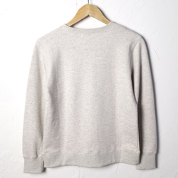 鯨魚打印Crew neck sweat [17094359-04] 第4張的照片