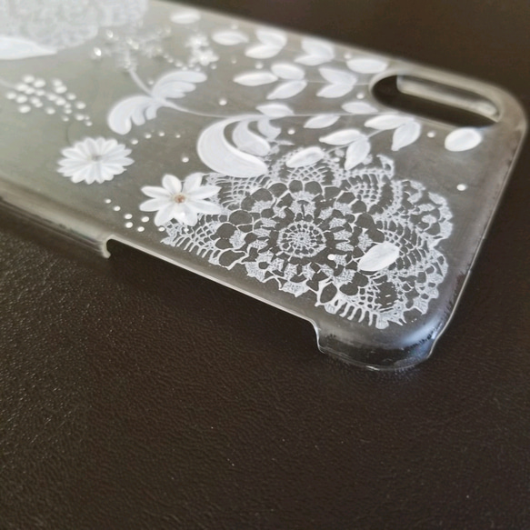 iPhone　11、11pro  ハードケース　花柄 5枚目の画像