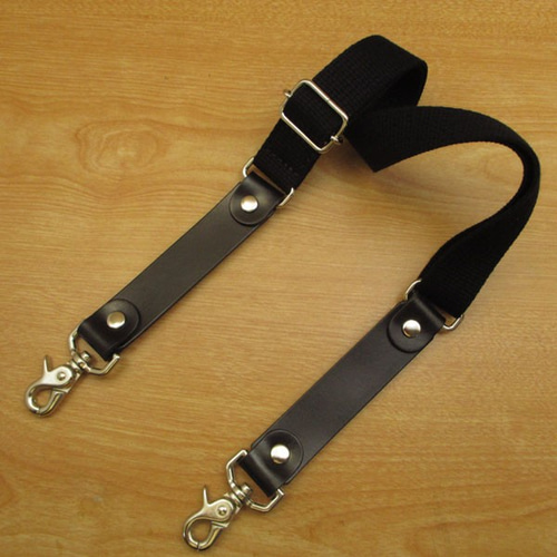 オールブラック7丁差し本革シザーケースSCA-54/BLA