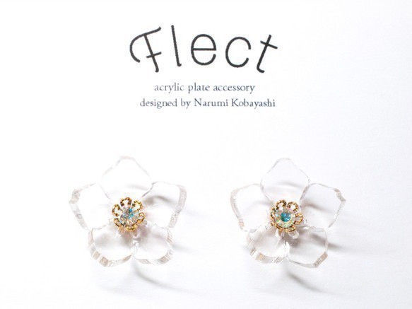 Hana-Earrings_clear 第2張的照片