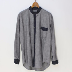 新品未使用品　会津木綿　割烹着 会津木綿 割烹着4 ロング 山重山田木綿織元|伝統工芸品の通販