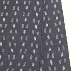 新品未使用品　会津木綿　割烹着 彦太謹製 縞織り 会津木綿 かっぽう着 ホームウェア 上着 赤