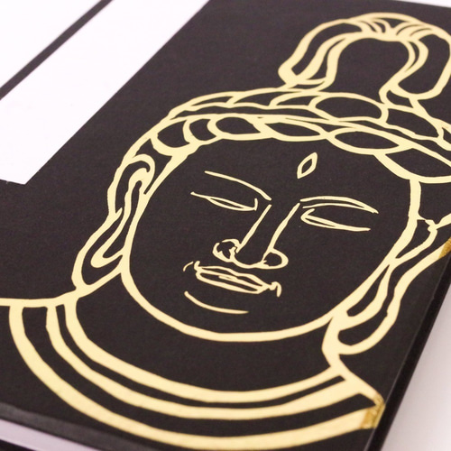 御朱印帳 - 帝釈天(黒) ノート nisiyuki 通販 8151917｜Creema