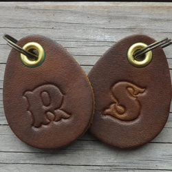 レザーてるてる坊主【タイプC】 キーリング Leathercraft ZUNI 通販