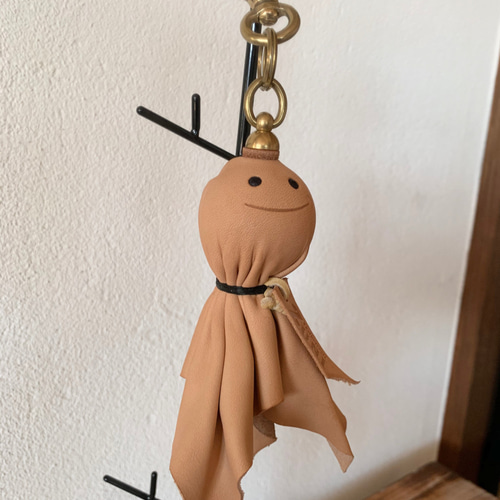 レザーてるてる坊主【タイプC】 キーリング Leathercraft ZUNI 通販