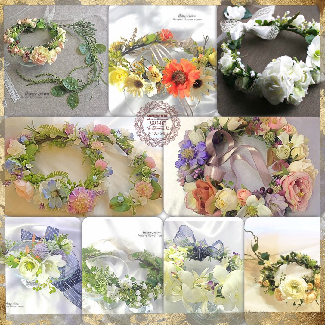 【花冠オーダー専用ページ】ウェディング等ご希望予算に合わせて作成致します♡♡♡